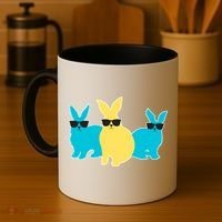 Bunny Squad Coffee Mug thumb 4