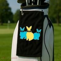 Bunny Squad Golf Towel thumb 2