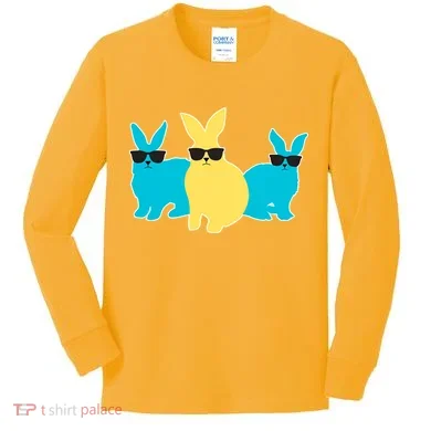 Bunny Squad Kids Long Sleeve Shirt