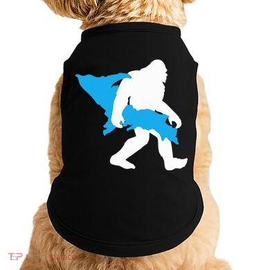 Bigfoot Upper Peninsula Funny Sasquatch Up Mi Doggie Tank