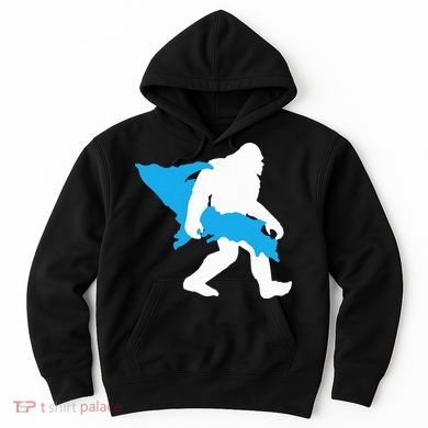 Bigfoot Upper Peninsula Funny Sasquatch Up Mi Hoodie