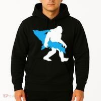 Bigfoot Upper Peninsula Funny Sasquatch Up Mi Hoodie thumb 2