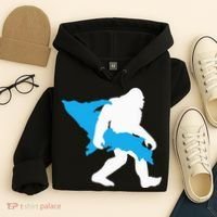 Bigfoot Upper Peninsula Funny Sasquatch Up Mi Hoodie thumb 4