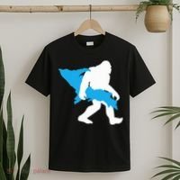 Bigfoot Upper Peninsula Funny Sasquatch Up Mi T-Shirt thumb 2