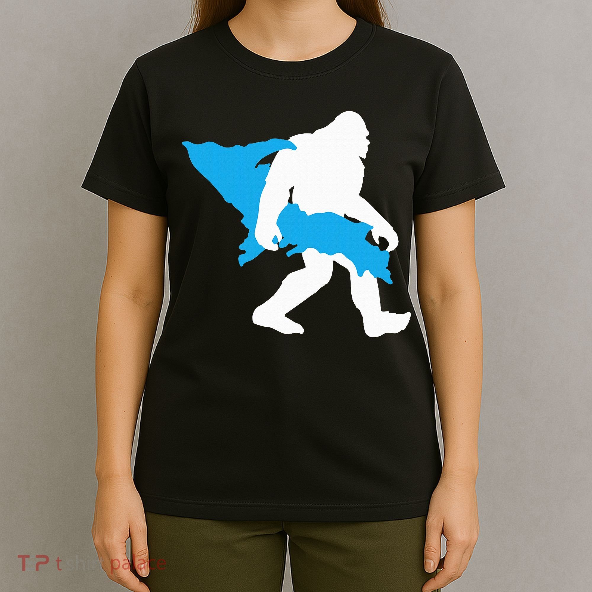 Bigfoot Upper Peninsula Funny Sasquatch Up Mi T-Shirt