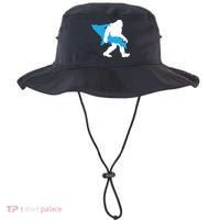 Bigfoot Upper Peninsula Funny Sasquatch Up Mi Bucket Hat thumb 0