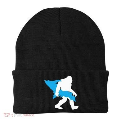 Bigfoot Upper Peninsula Funny Sasquatch Up Mi Beanie