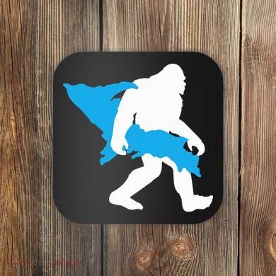 Bigfoot Upper Peninsula Funny Sasquatch Up Mi Coaster
