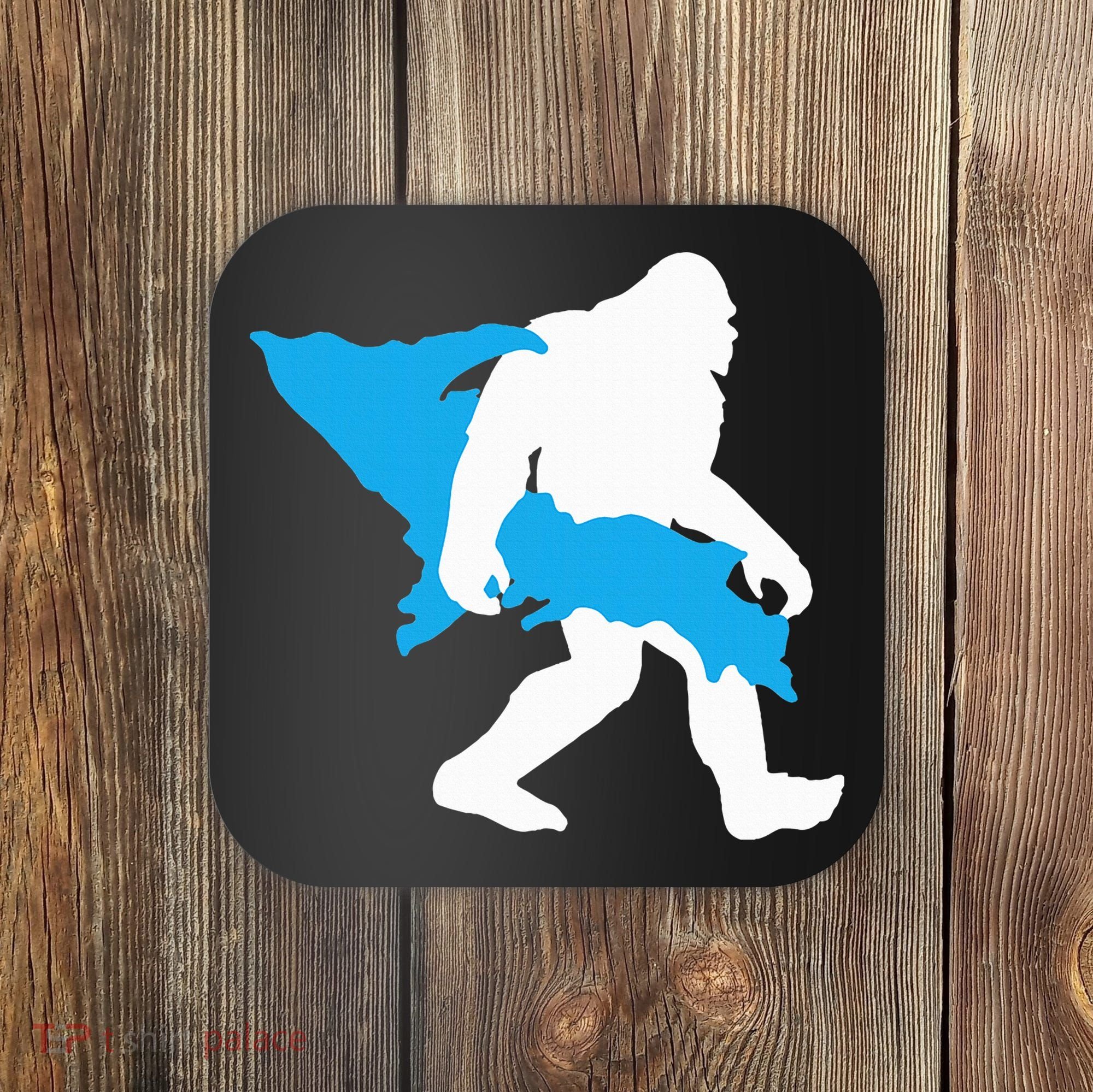 Bigfoot Upper Peninsula Funny Sasquatch Up Mi Coaster