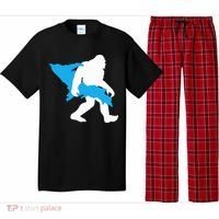 Bigfoot Upper Peninsula Funny Sasquatch Up Mi Pajama Set thumb 0