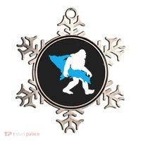 Bigfoot Upper Peninsula Funny Sasquatch Up Mi Ornament thumb 0