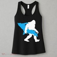 Bigfoot Upper Peninsula Funny Sasquatch Up Mi Women's Tank Top thumb 3