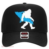 Bigfoot Upper Peninsula Funny Sasquatch Up Mi Hat thumb 0