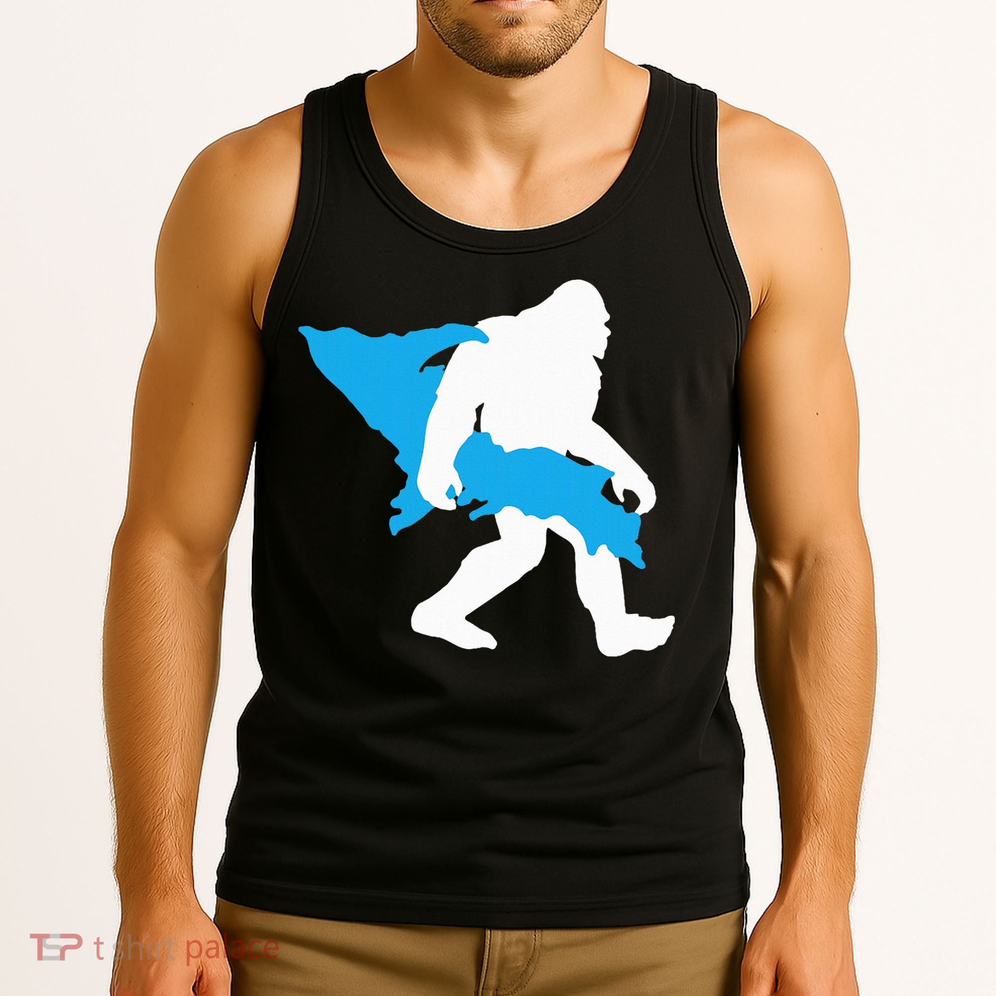 Bigfoot Upper Peninsula Funny Sasquatch Up Mi Tank Top