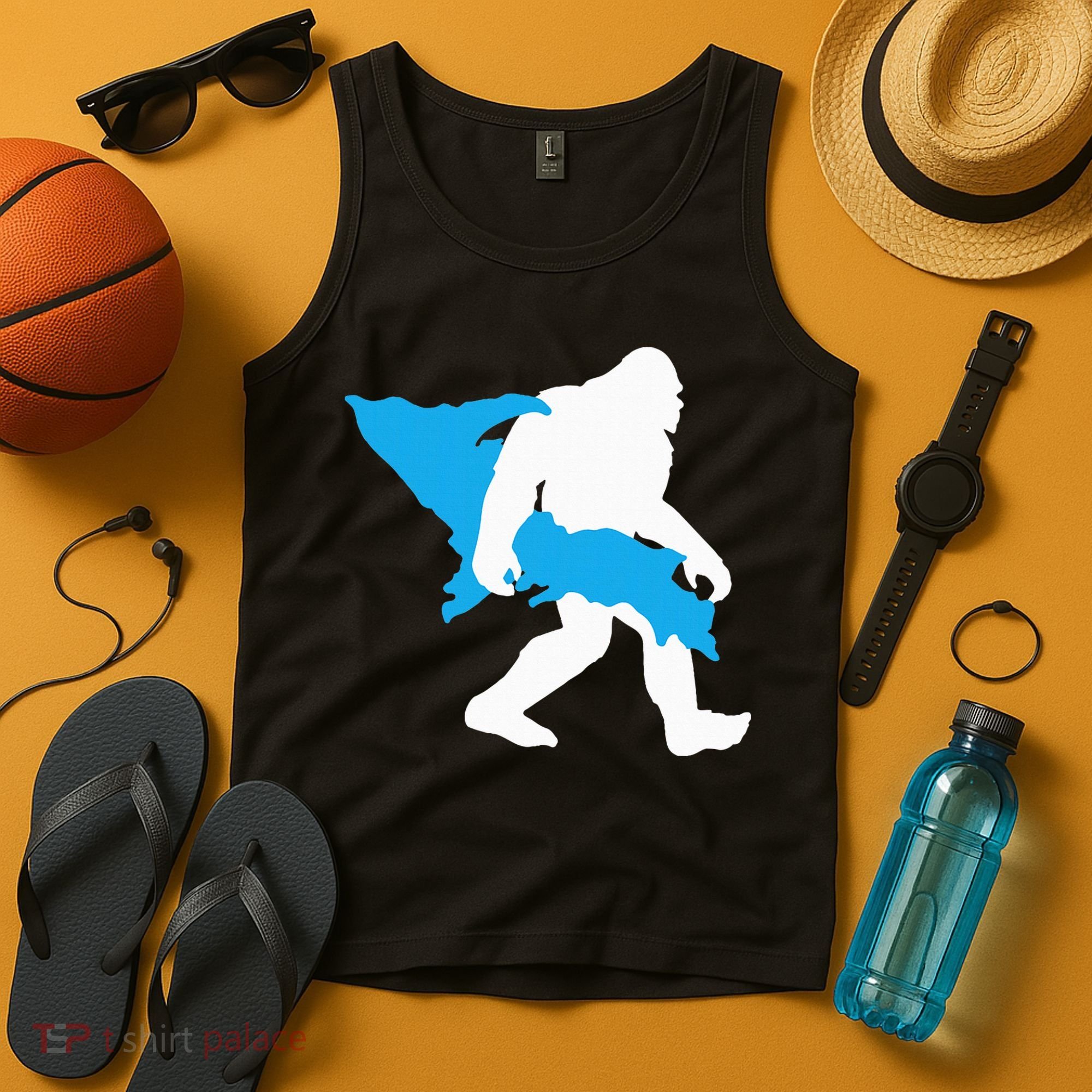 Bigfoot Upper Peninsula Funny Sasquatch Up Mi Tank Top
