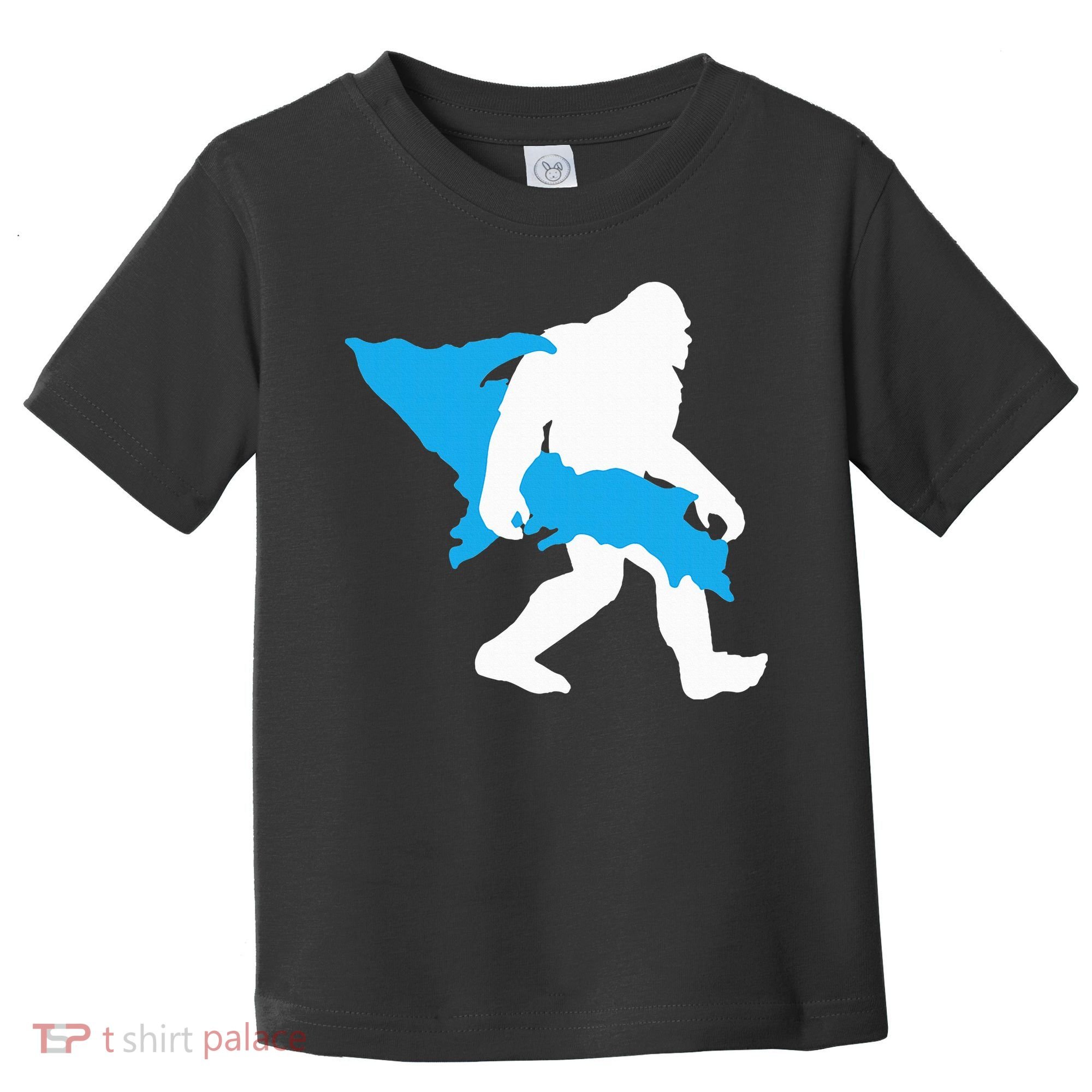 Bigfoot Upper Peninsula Funny Sasquatch Up Mi Toddler T-Shirt