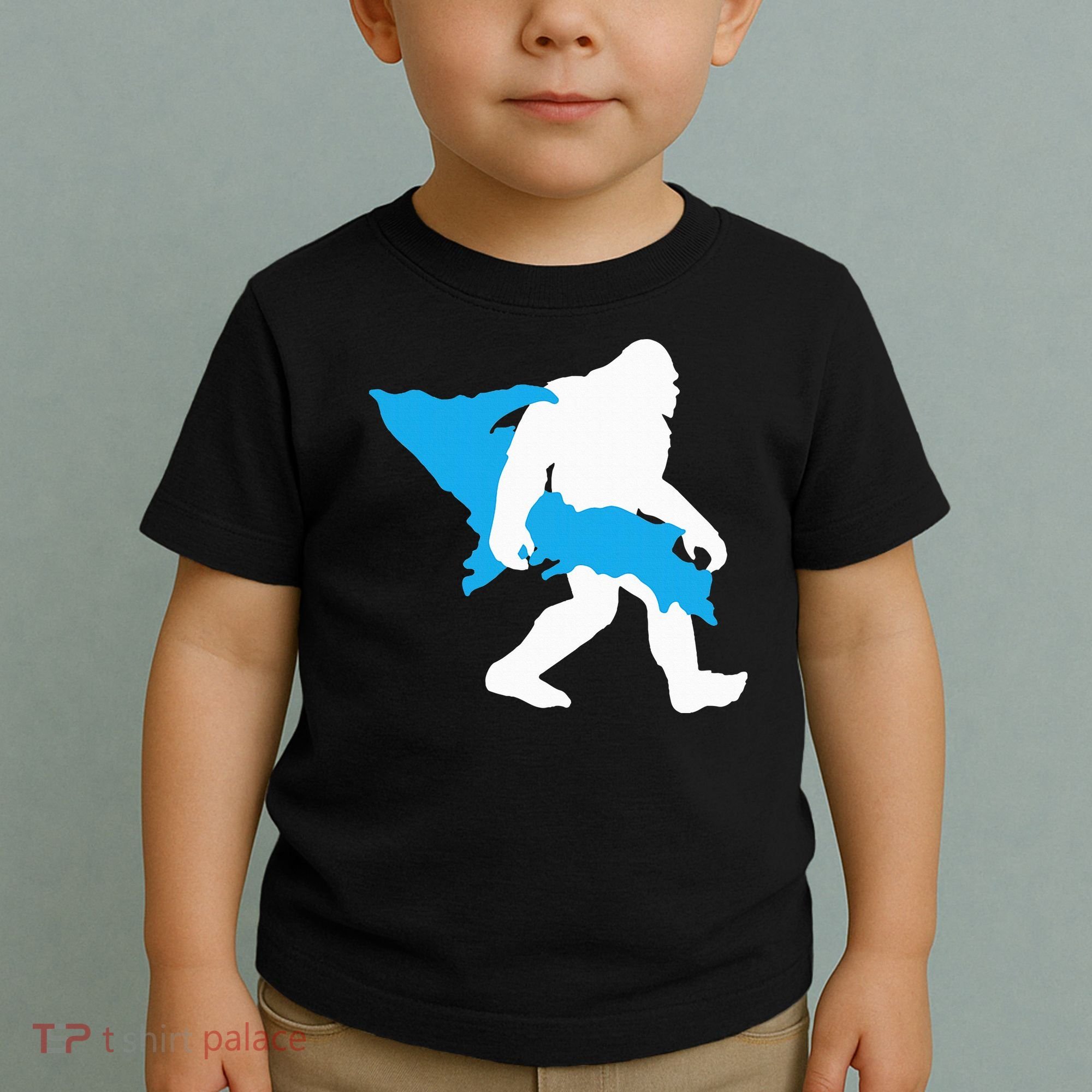 Bigfoot Upper Peninsula Funny Sasquatch Up Mi Toddler T-Shirt
