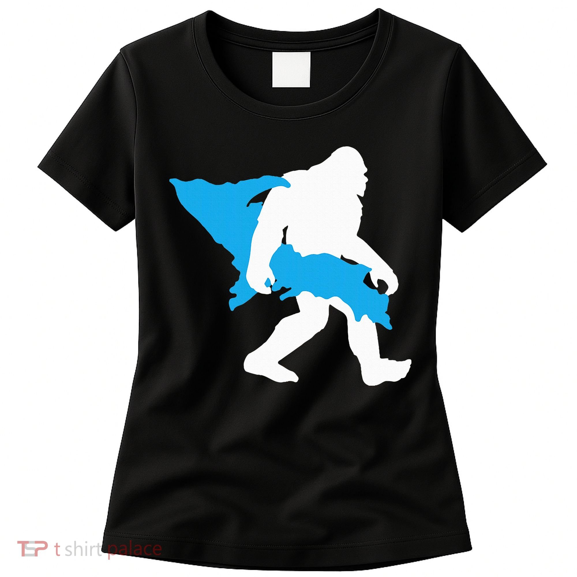 Bigfoot Upper Peninsula Funny Sasquatch Up Mi Women's T-Shirt