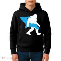 Bigfoot Upper Peninsula Funny Sasquatch Up Mi Kids Hoodie thumb 4