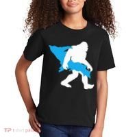 Bigfoot Upper Peninsula Funny Sasquatch Up Mi Kids T-Shirt thumb 2