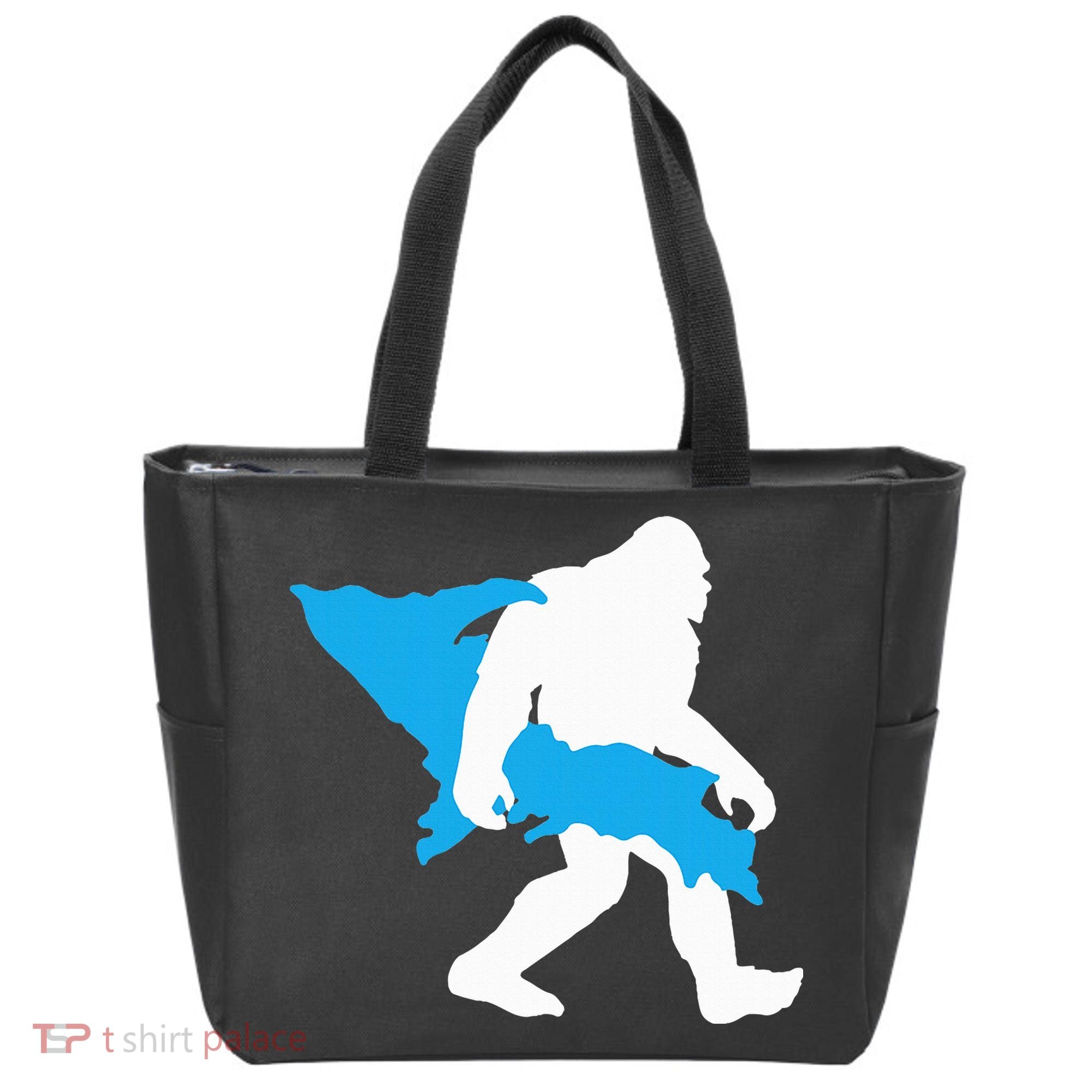 Bigfoot Upper Peninsula Funny Sasquatch Up Mi Tote Bag