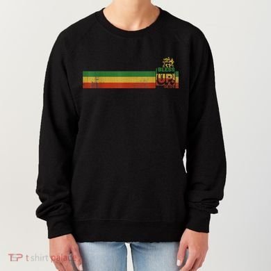 Bless UP Rasta Jamaica Roots Rock Reggae Women's Sweatshirt