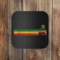 Bless UP Rasta Jamaica Roots Rock Reggae Coaster thumb 0