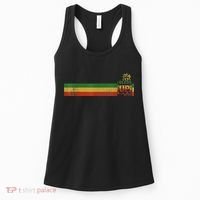 Bless UP Rasta Jamaica Roots Rock Reggae Women's Tank Top thumb 0