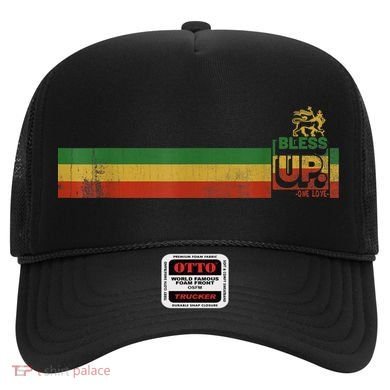 Bless UP Rasta Jamaica Roots Rock Reggae Hat