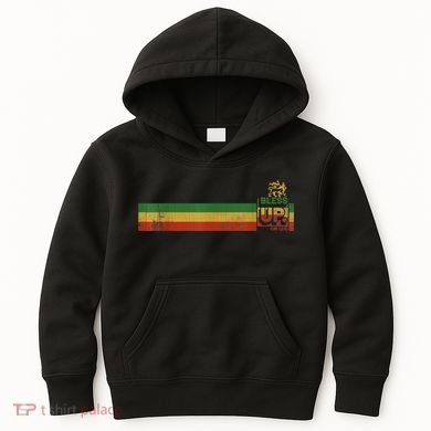 Bless UP Rasta Jamaica Roots Rock Reggae Kids Hoodie