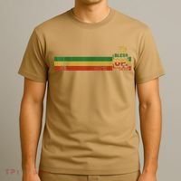 Bless UP Rasta Jamaica Roots Rock Reggae T-Shirt thumb 3