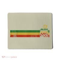 Bless UP Rasta Jamaica Roots Rock Reggae Mousepad thumb 0