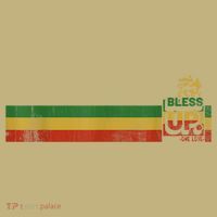 Bless UP Rasta Jamaica Roots Rock Reggae Kids T-Shirt thumb 2