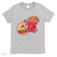 Burger Loves Fries T-Shirt thumb 0