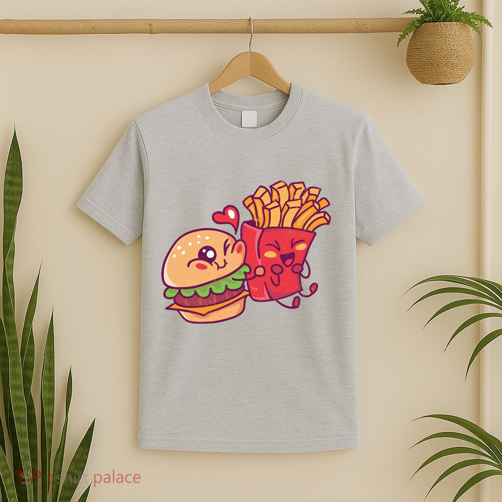 Burger Loves Fries T-Shirt