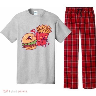 Burger Loves Fries Pajama Set