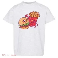 Burger Loves Fries Toddler T-Shirt thumb 0