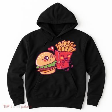 Burger Loves Fries Hoodie