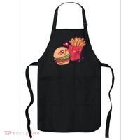 Burger Loves Fries Apron thumb 0