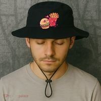 Burger Loves Fries Bucket Hat thumb 2