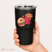Burger Loves Fries Tumbler thumb 2