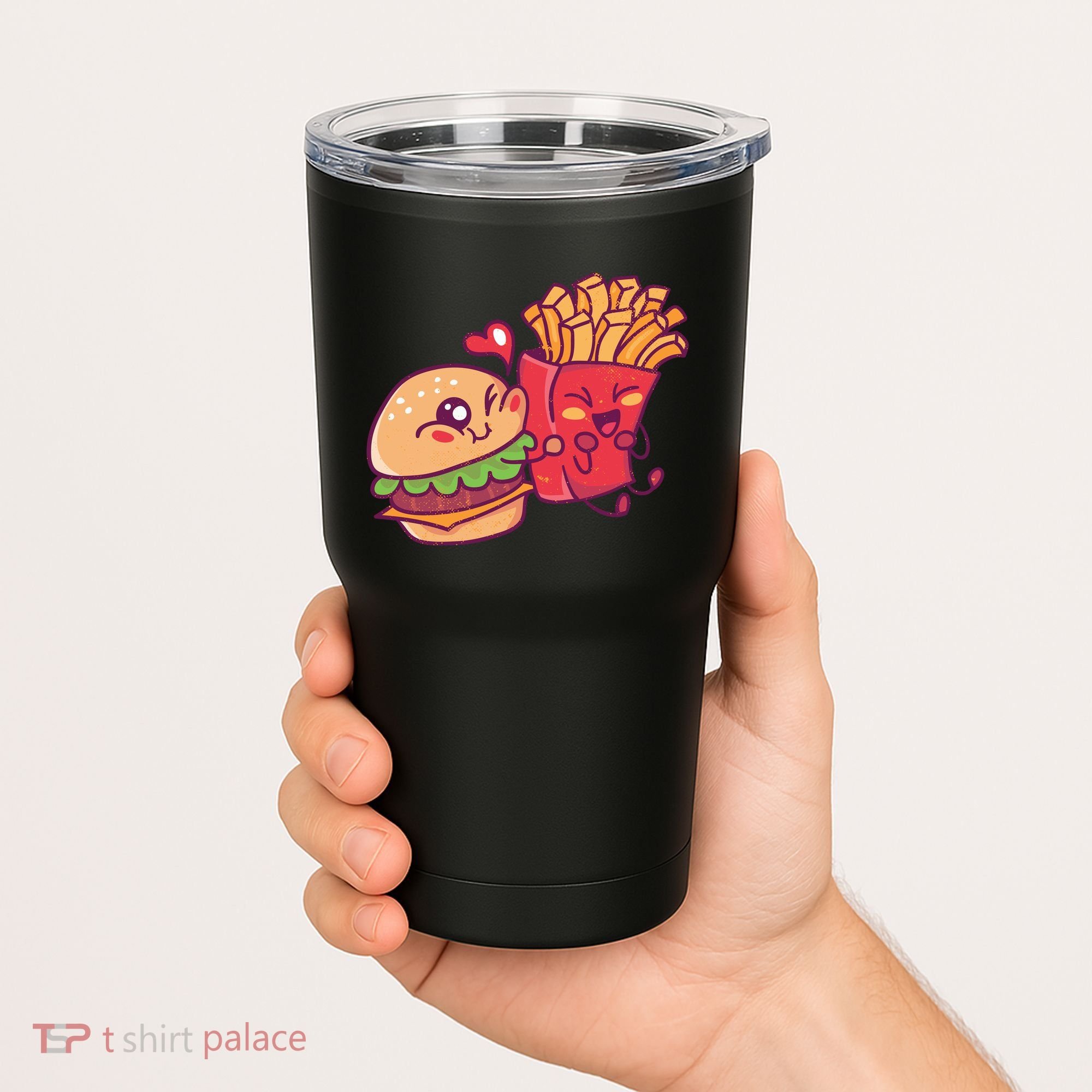 Burger Loves Fries Tumbler