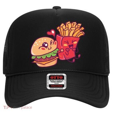 Burger Loves Fries Hat