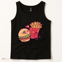 Burger Loves Fries Tank Top thumb 2