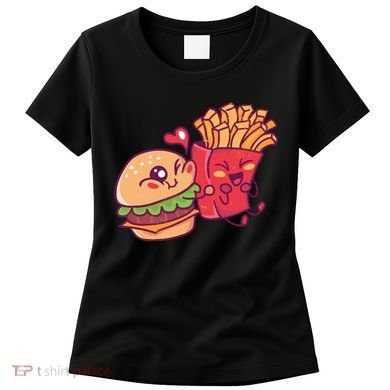Burger Loves Fries Women's T-Shirt