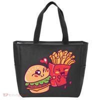 Burger Loves Fries Tote Bag thumb 0