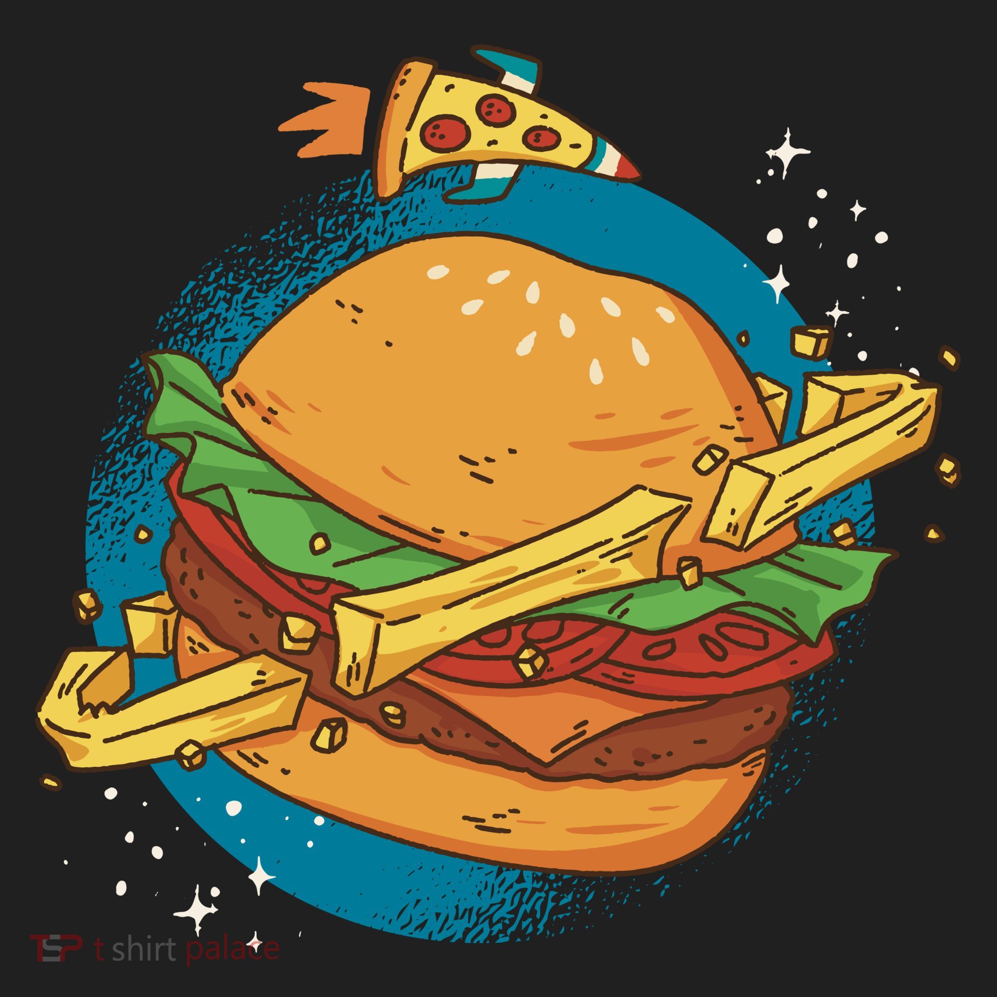 Burger Planet Women's Sweatshirt