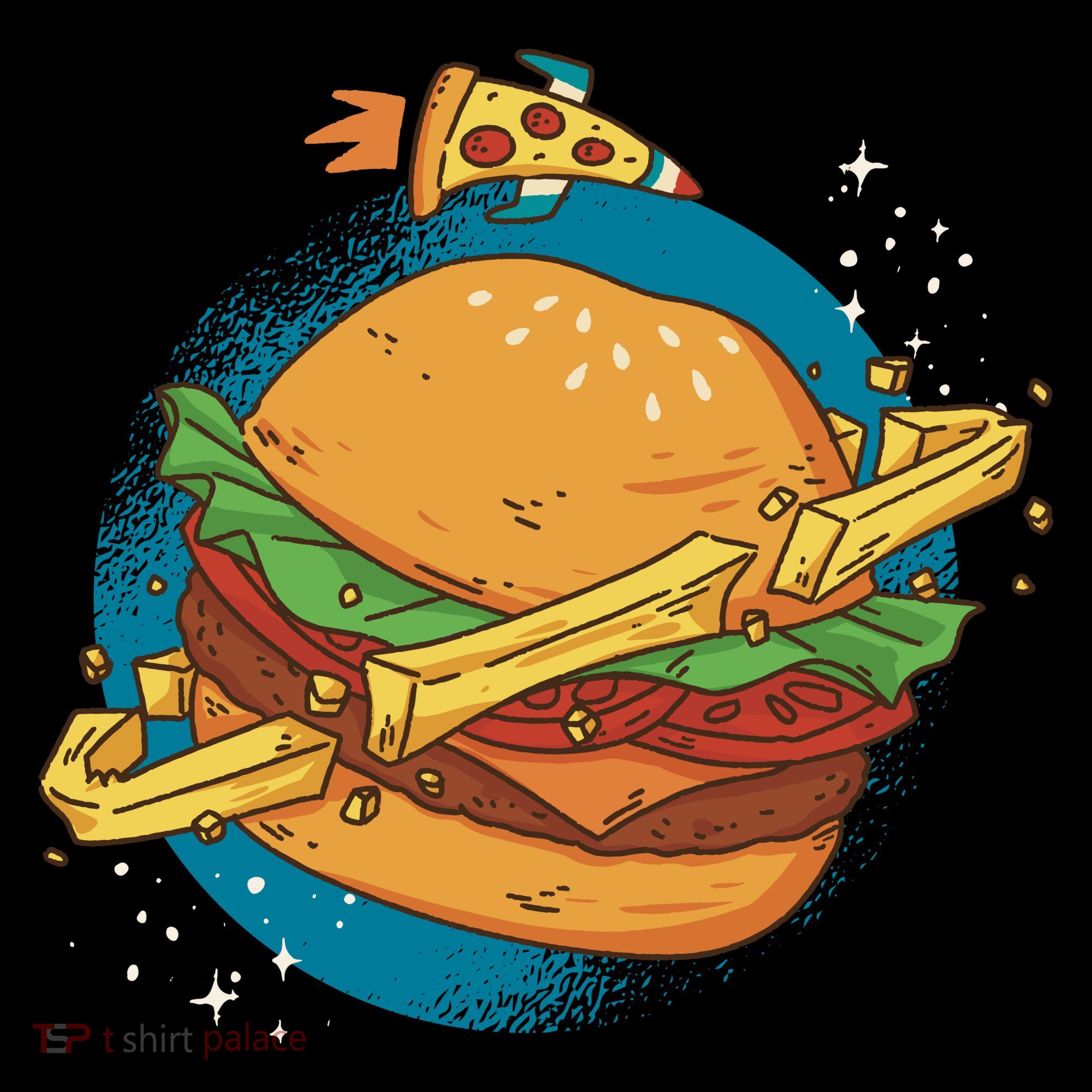 Burger Planet Backpack