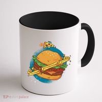 Burger Planet Coffee Mug thumb 1