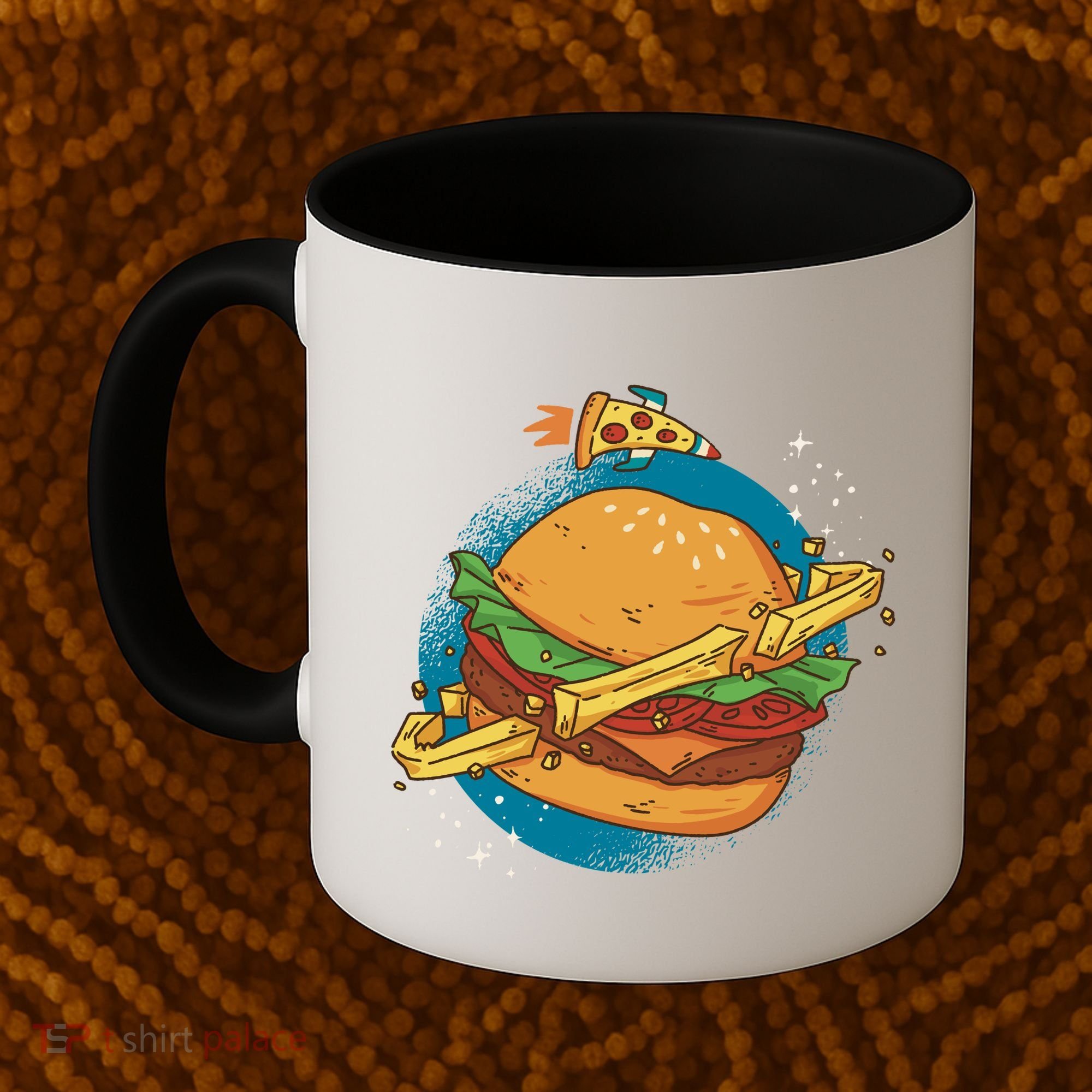 Burger Planet Coffee Mug